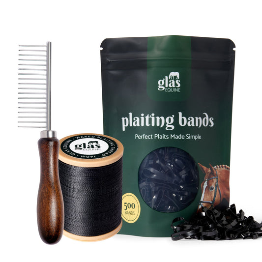 Black Plaiting Kit