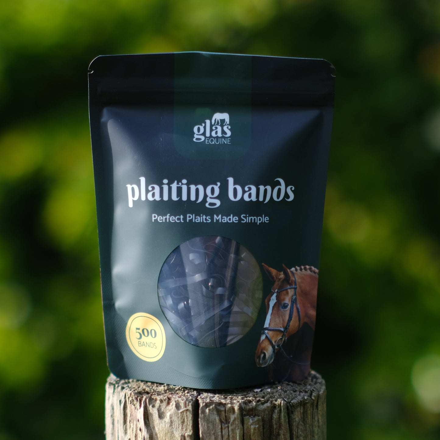 Plaiting Bands - Black