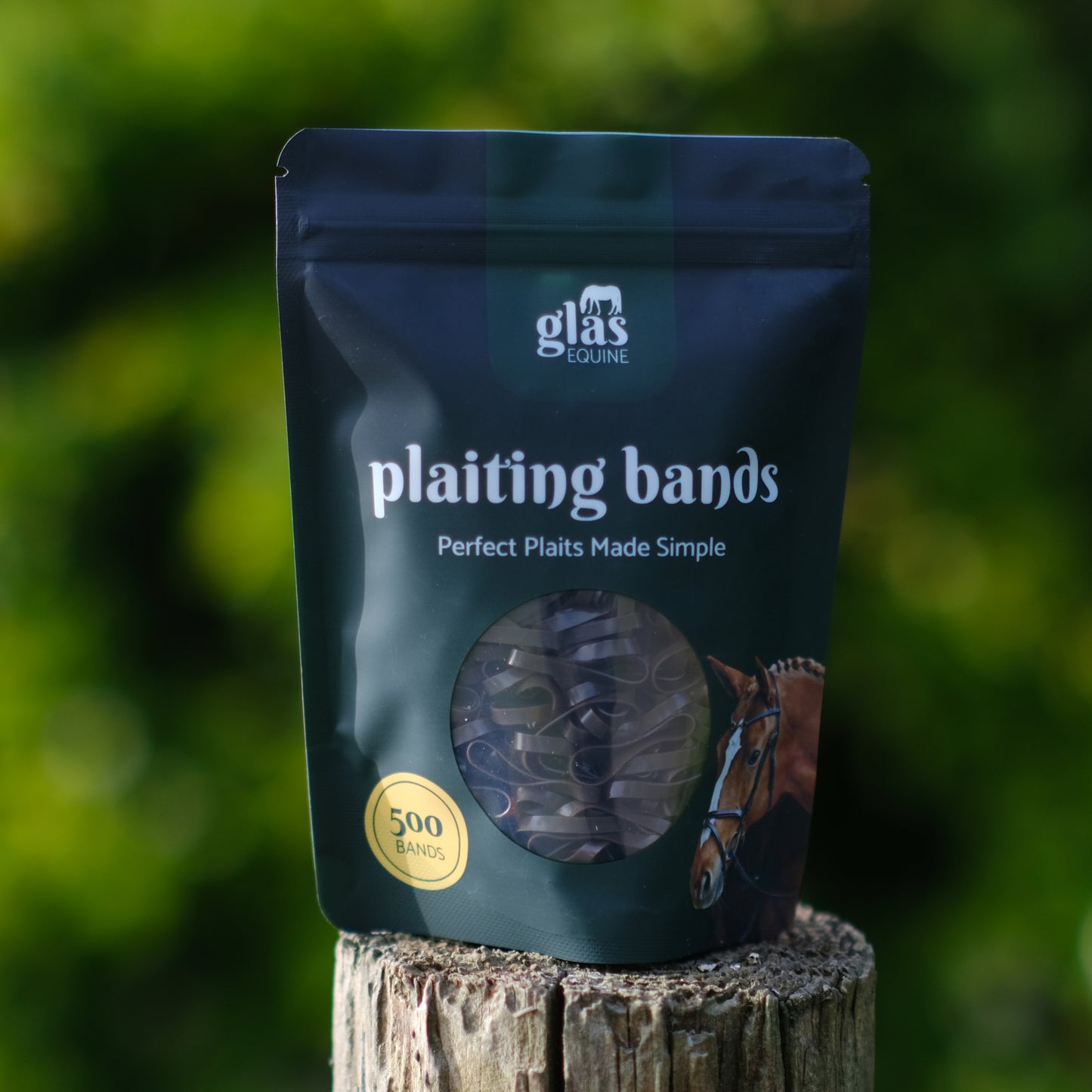 Plaiting Bands - Brown