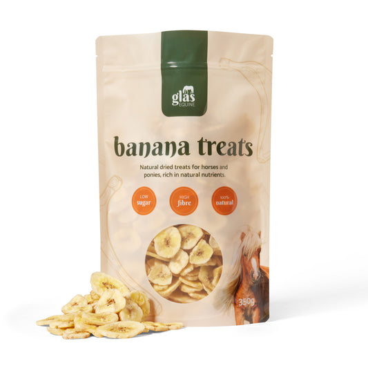 Natural Dried Banana Horse Treats