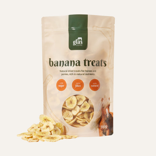 Natural Dried Banana Horse Treats