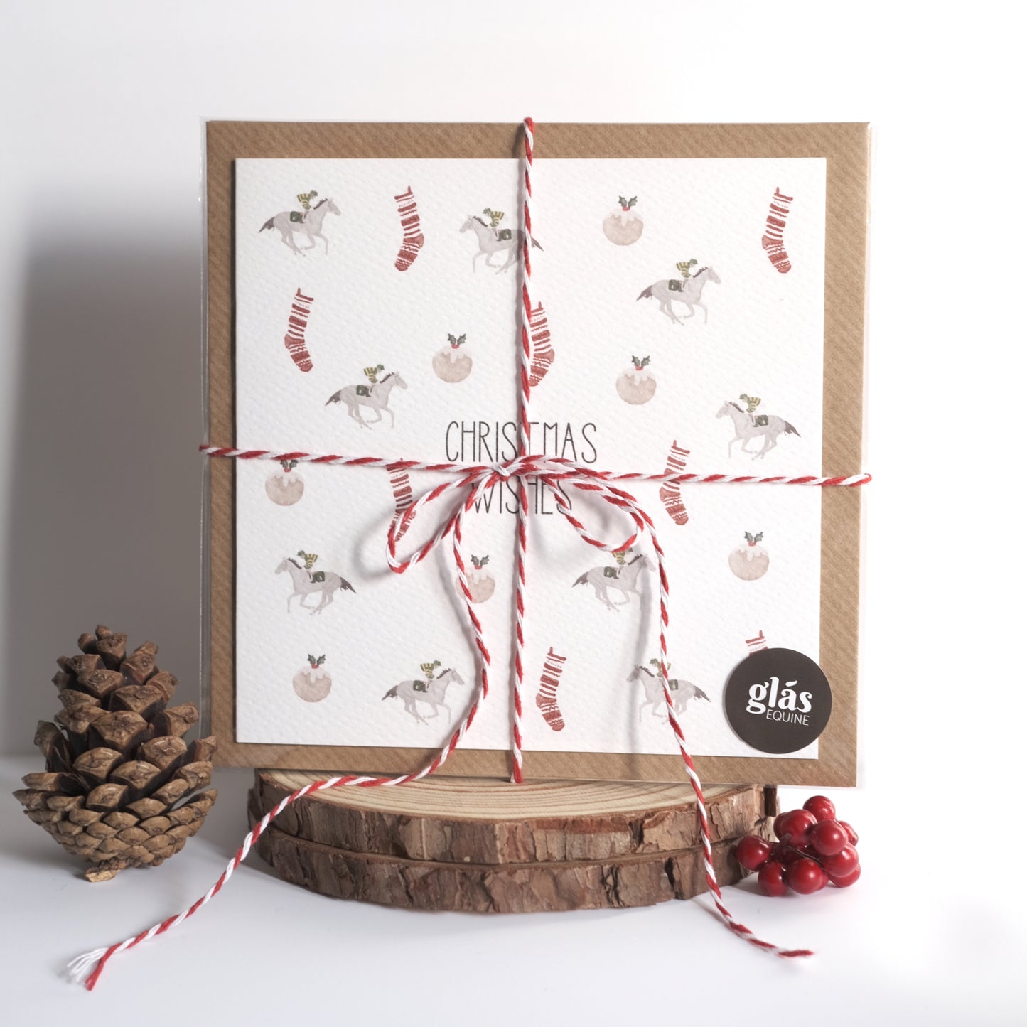 Equestrian Christmas Cards (Pack of 3)