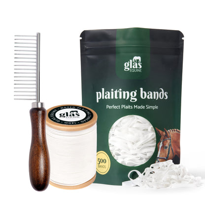 White Plaiting Kit