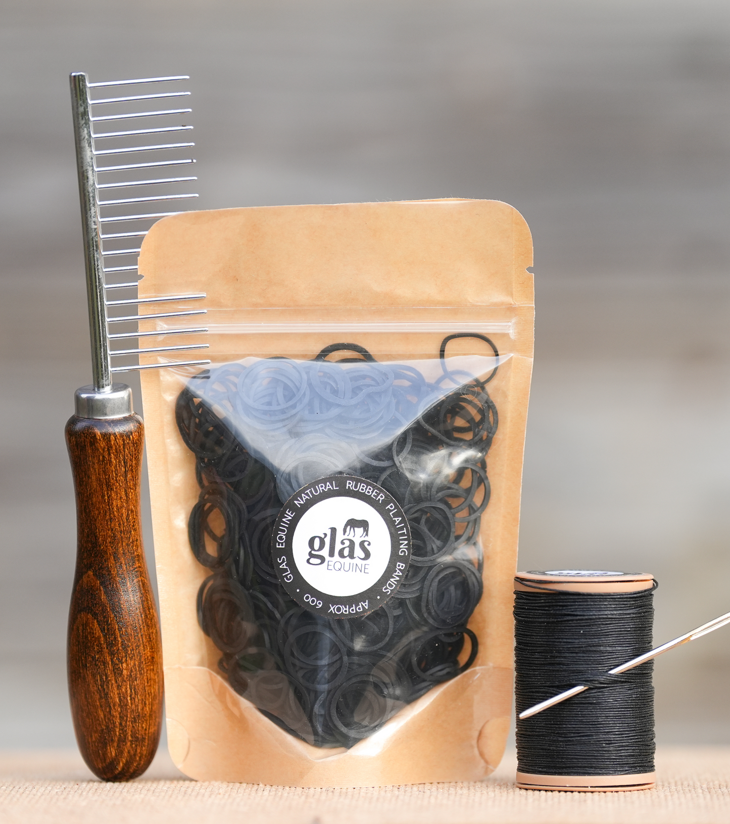 Black Plaiting Kit