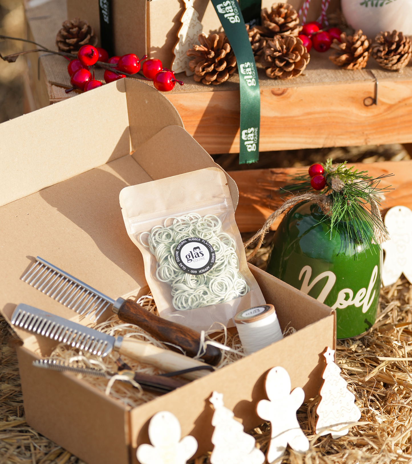 White Plaiting Essentials Gift Set