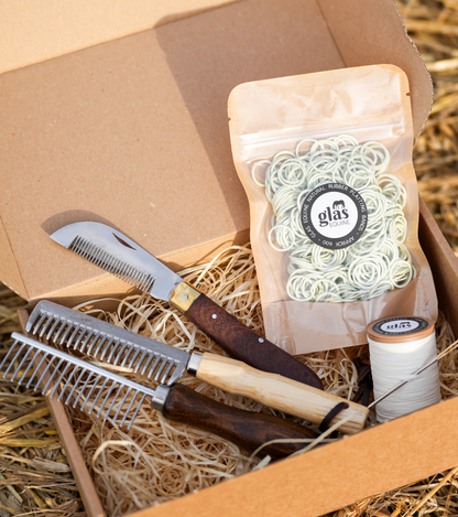 White Plaiting Essentials Gift Set