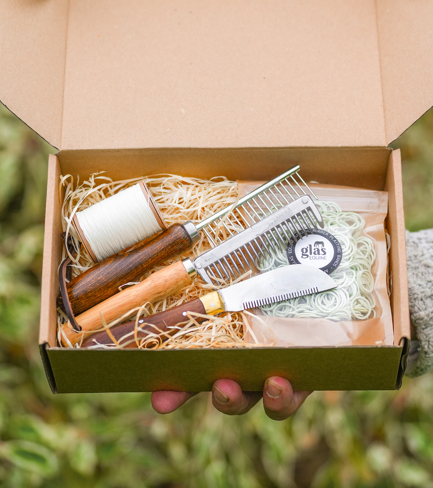 White Plaiting Essentials Gift Set