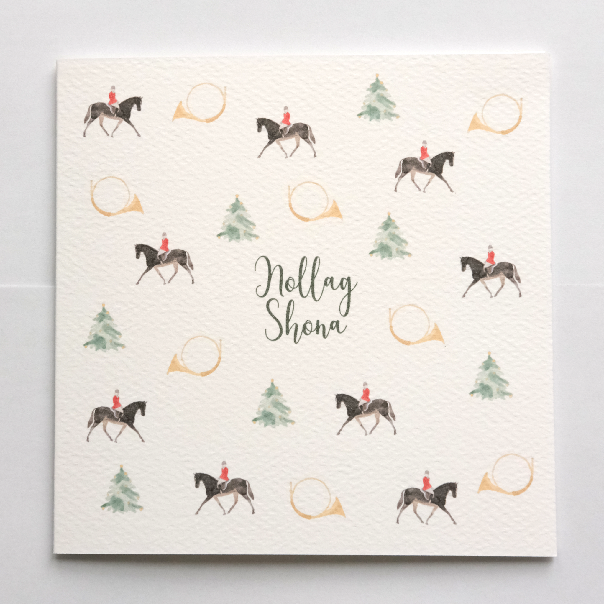 Nollag Shona Hunting Greeting Card