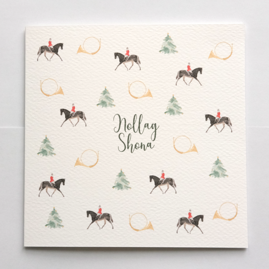 Nollag Shona Hunting Greeting Card