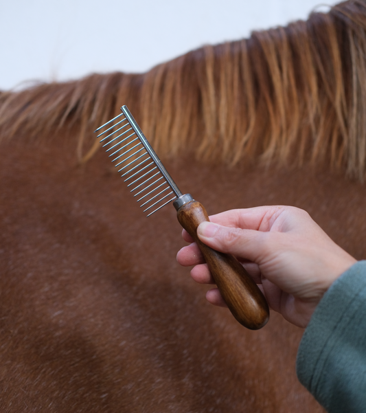 Wooden Plaiting Comb